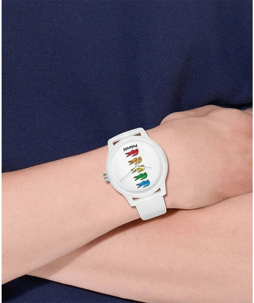 Montre Lacoste 2011130 Bracelet Silicone Blanc vue 6