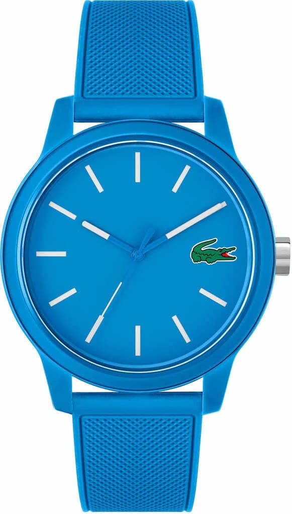 Lacoste 2011193 vue de côté, bracelet silicone