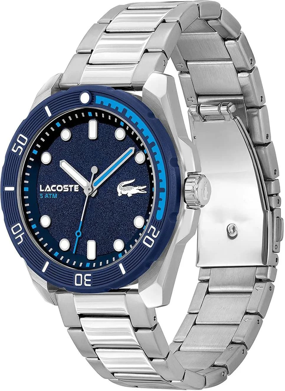 Montre Lacoste 2011286 homme détail cadran bleu