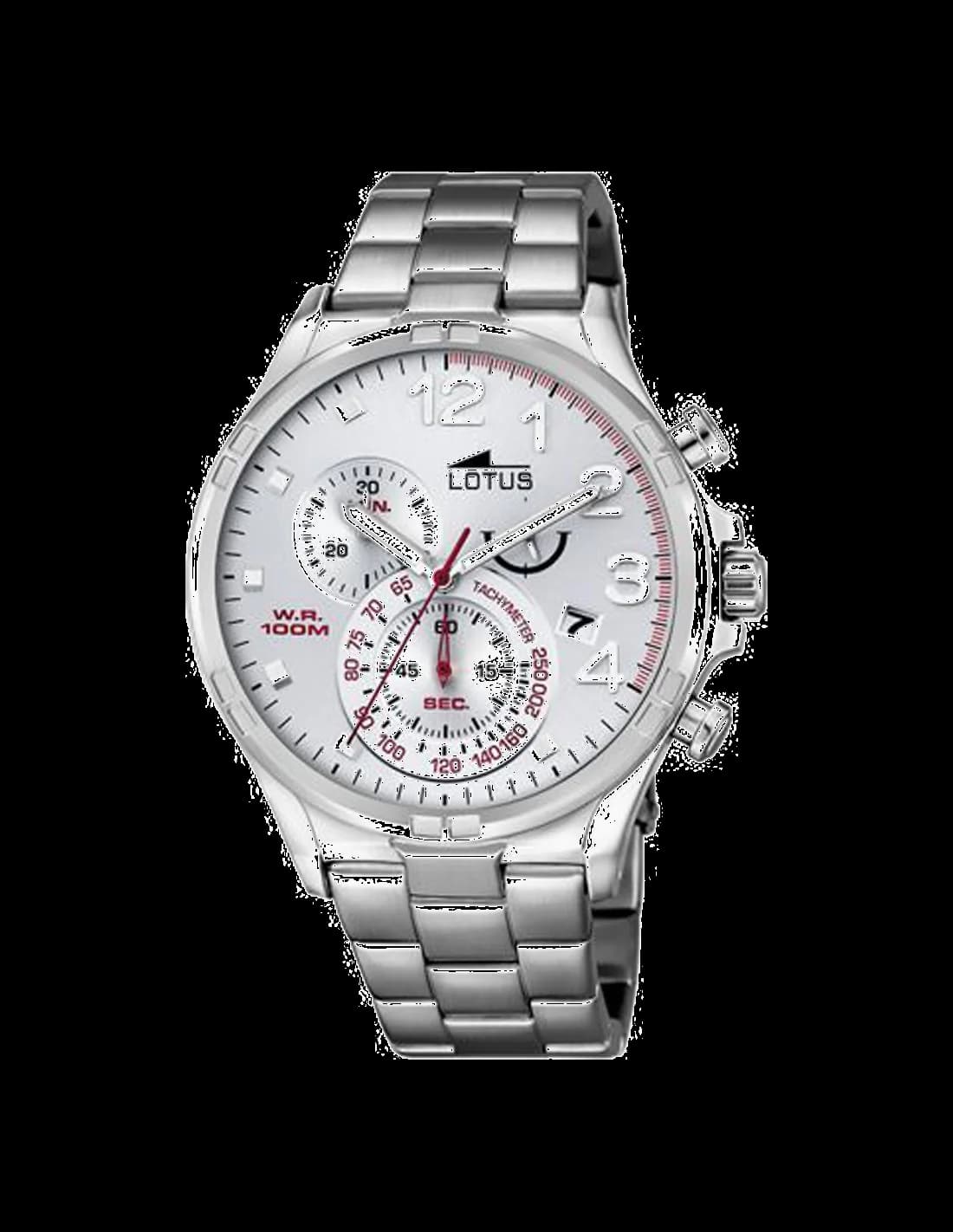 Lotus Chrono L10126/1 Silver Men's Watch vue 2