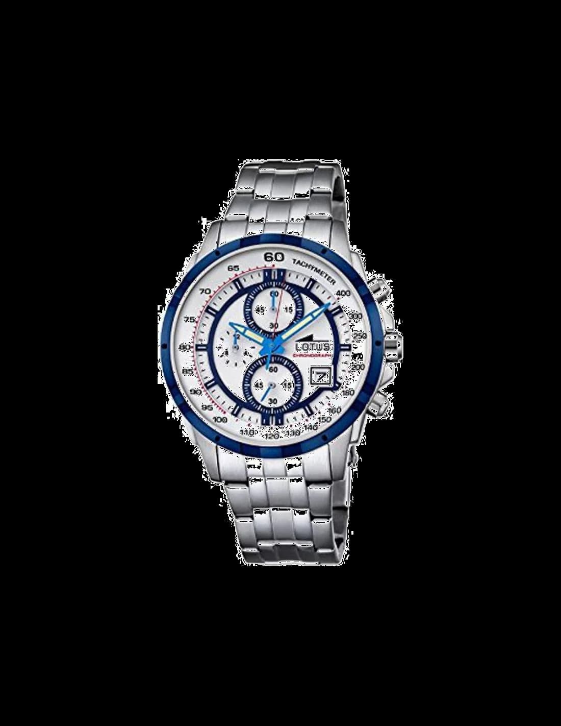 Lotus Chrono L10130/2 Silver Men's Watch vue 2