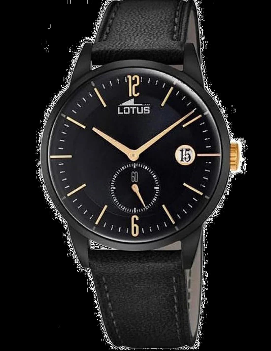 Lotus L18364/1 Black Men's Watch vue 2