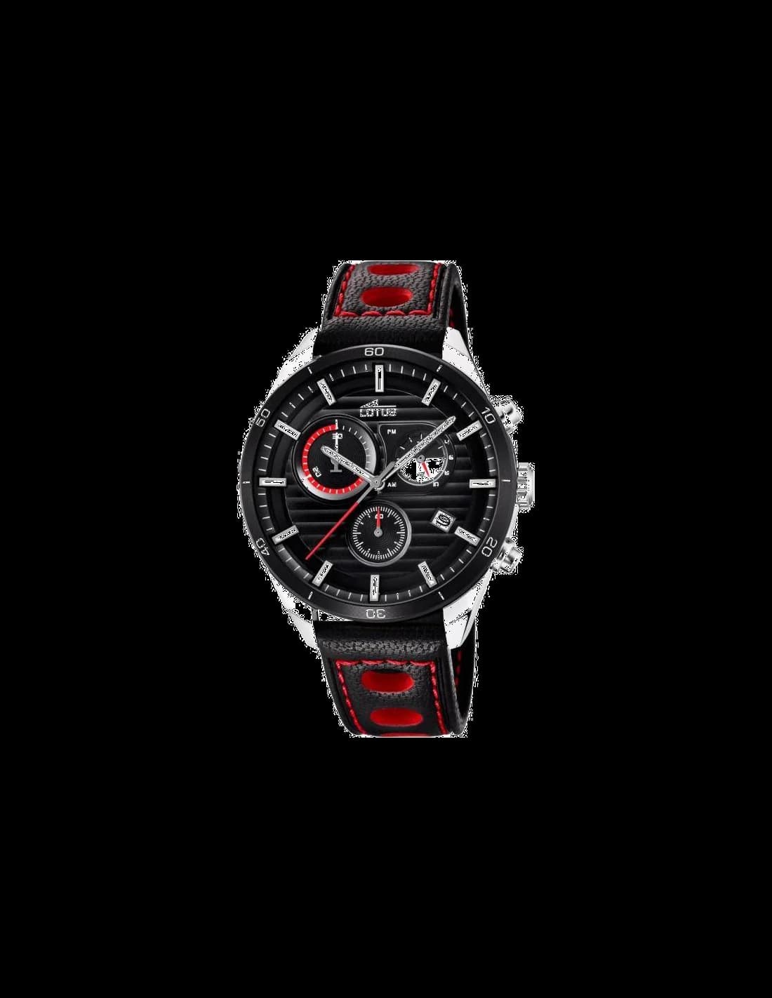 Montre Lotus L18531/3 Chronographe en Acier avec Cadran Bleu vue 2