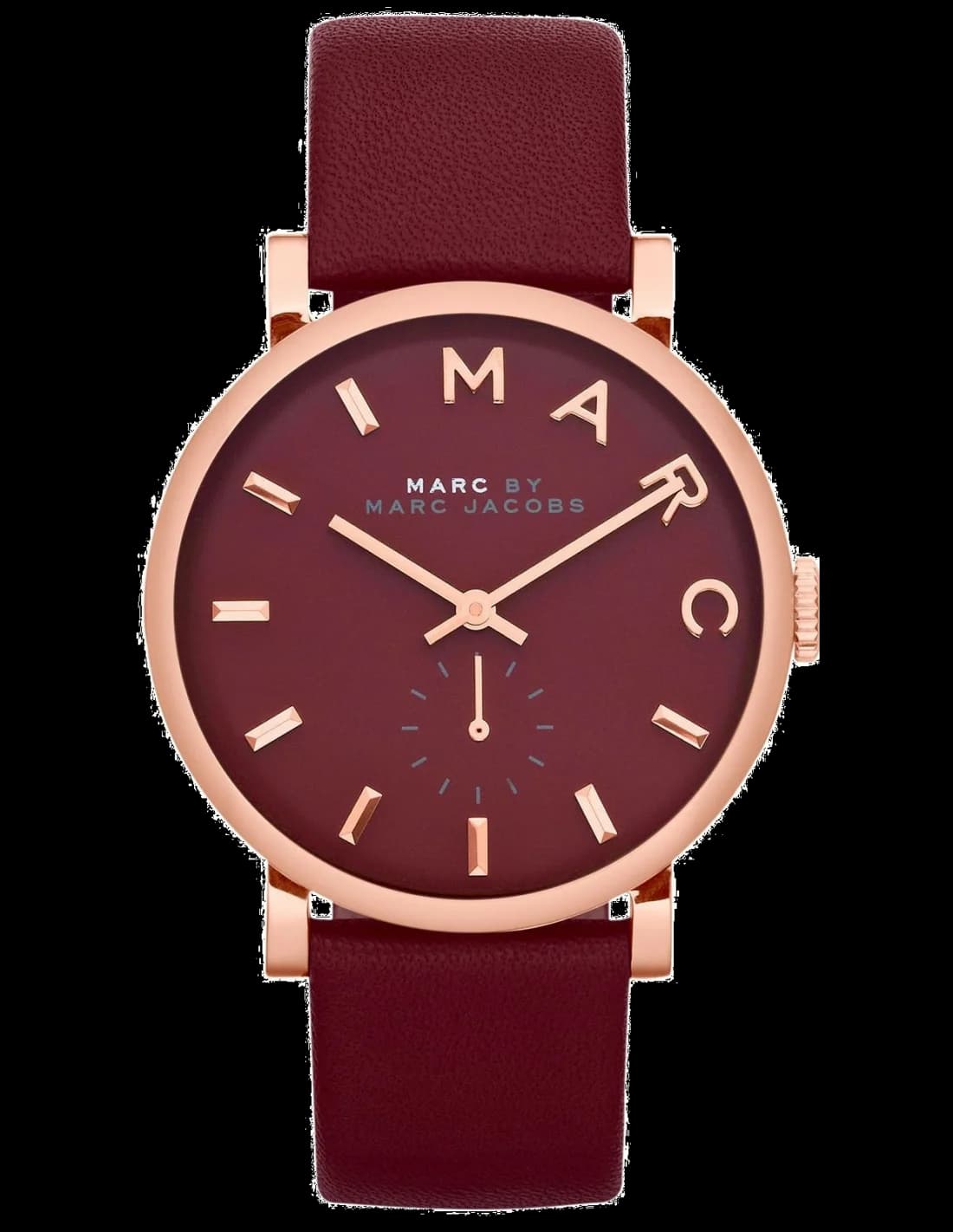 Marc Jacobs MBM1267 vue de côté, bracelet cuir