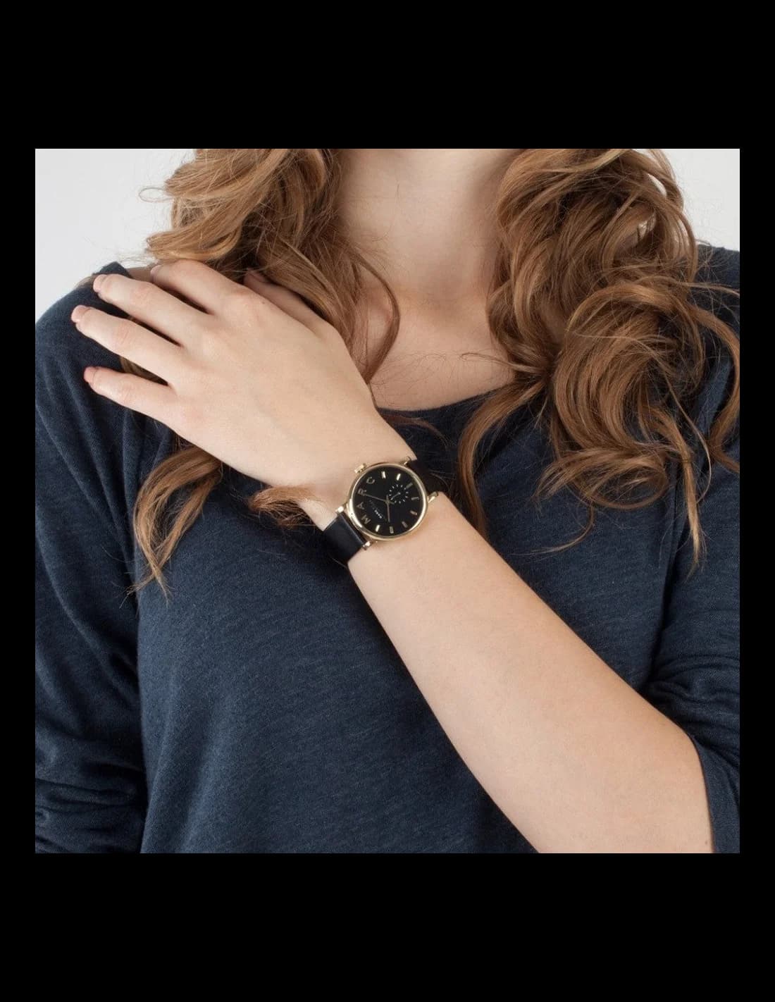 Maillons et fermoir du bracelet cuir, Marc Jacobs MBM1269