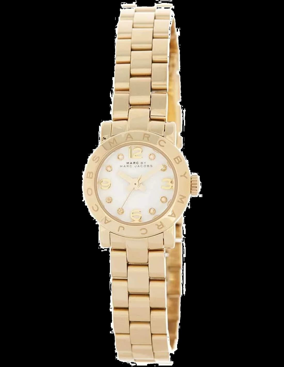 Marc Jacobs MBM3226 vue de côté, bracelet acier