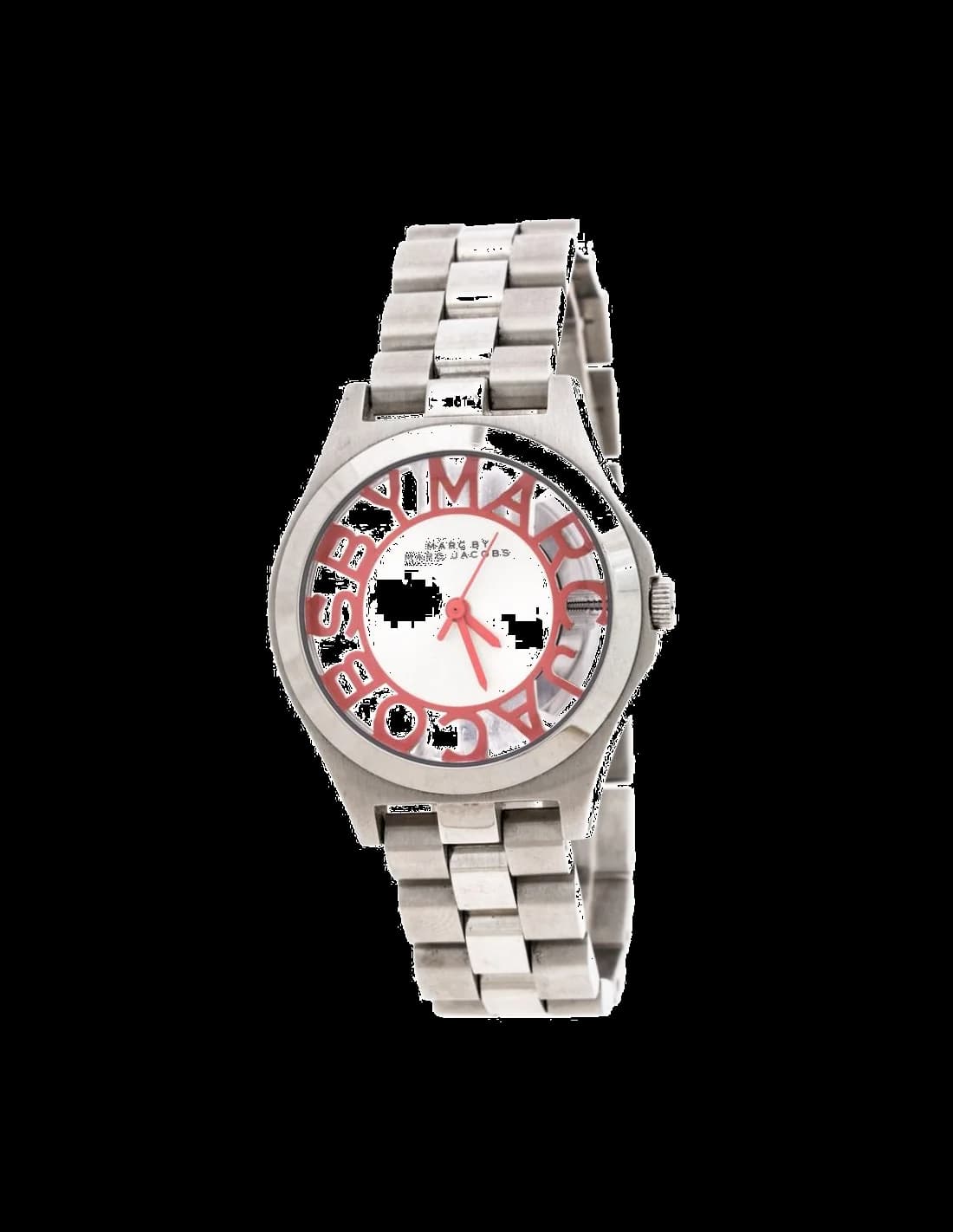 Marc Jacobs MBM3294 vue de côté, bracelet acier