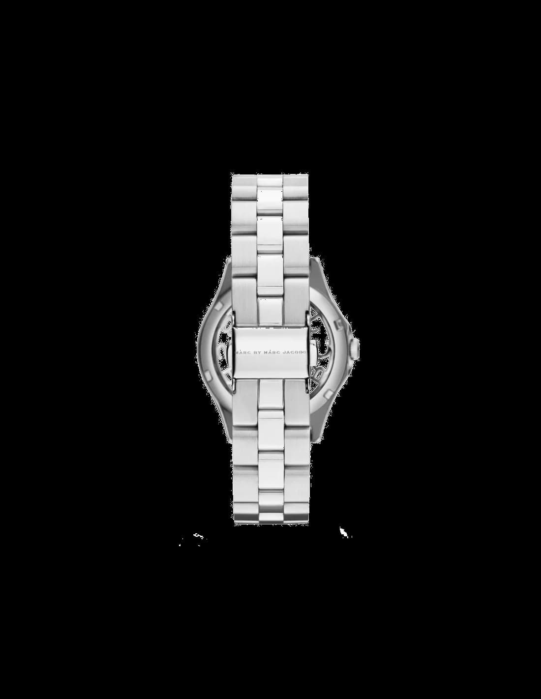 Marc Jacobs MBM3294 Henry Skeleton Silver Steel Women's Watch vue 3