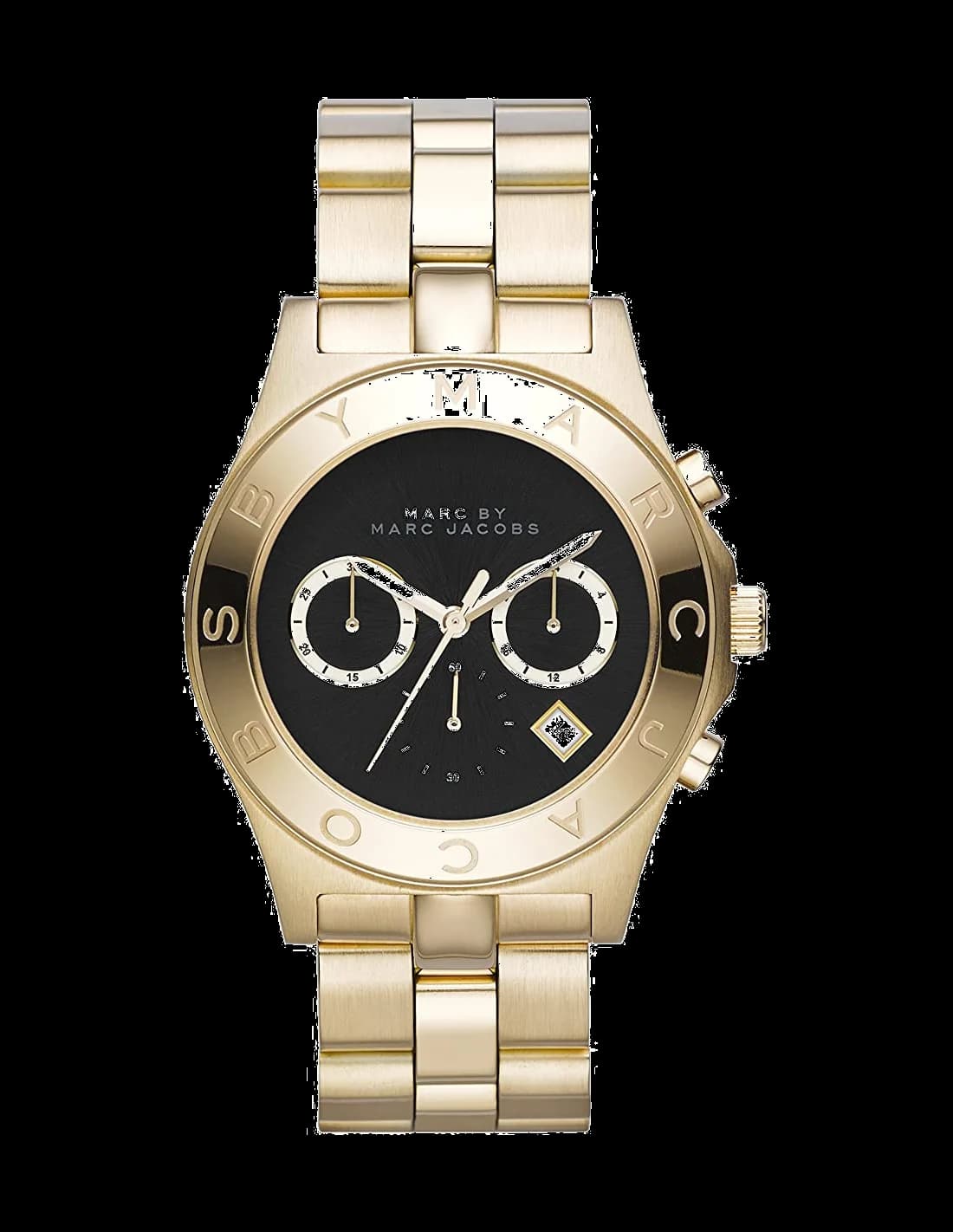 Montre Femme Marc Jacobs MBM3309 Acier Doré et Cadran Noir vue 2