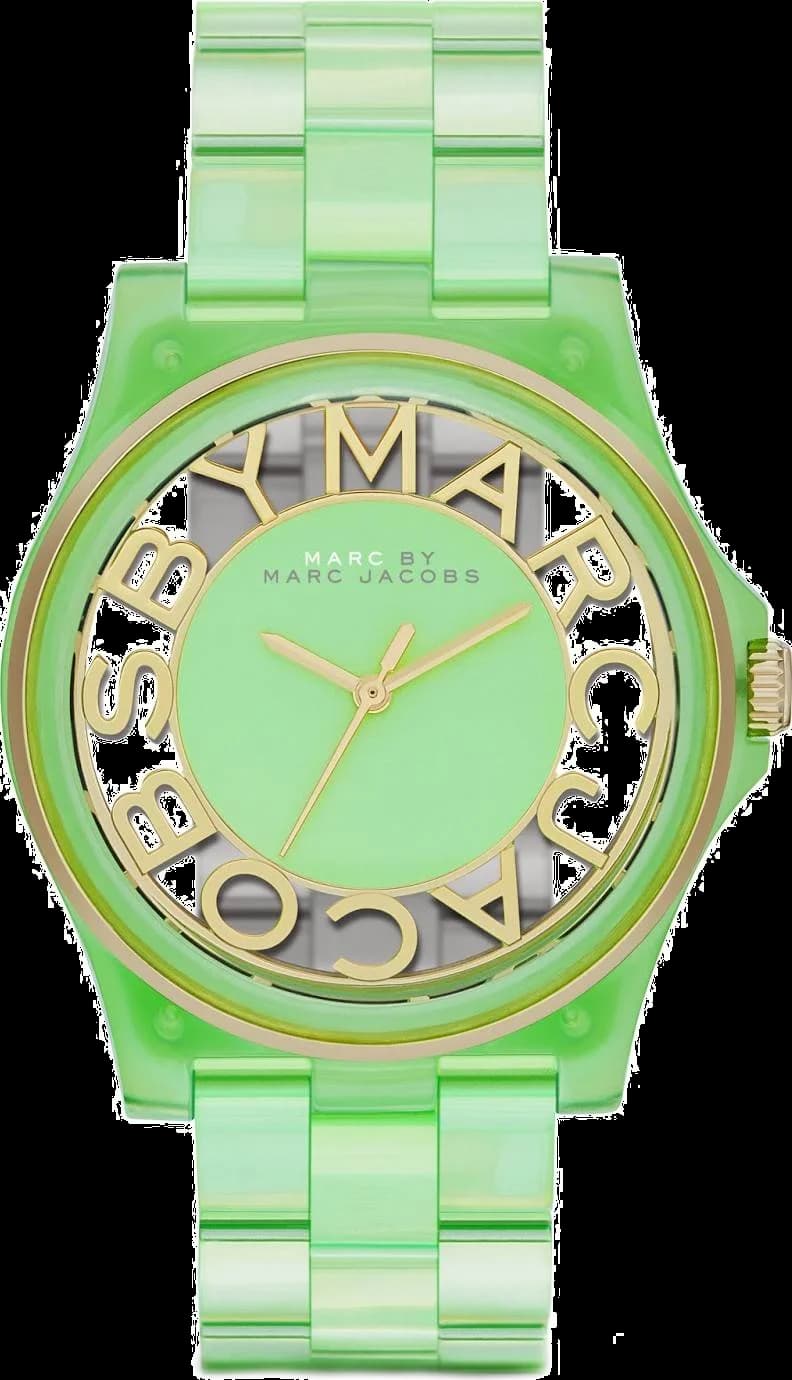 Marc Jacobs MBM4569 vue de côté, bracelet acier