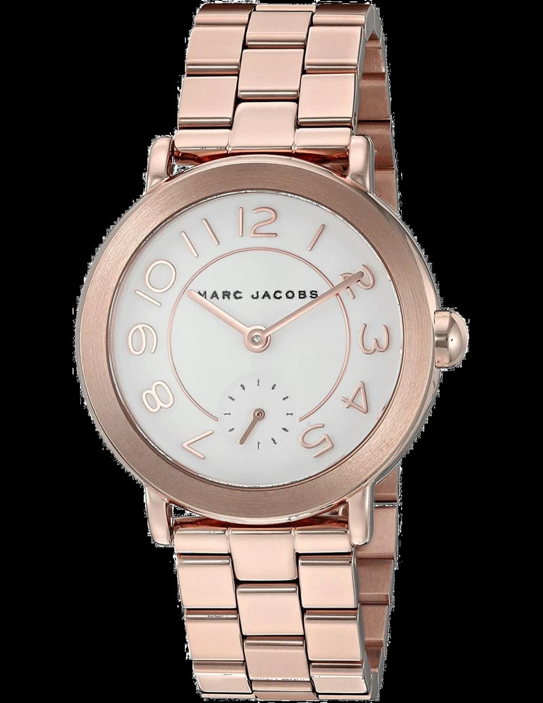 Marc Jacobs MJ3471 Riley Rose Gold Stainless Steel Watch vue 2