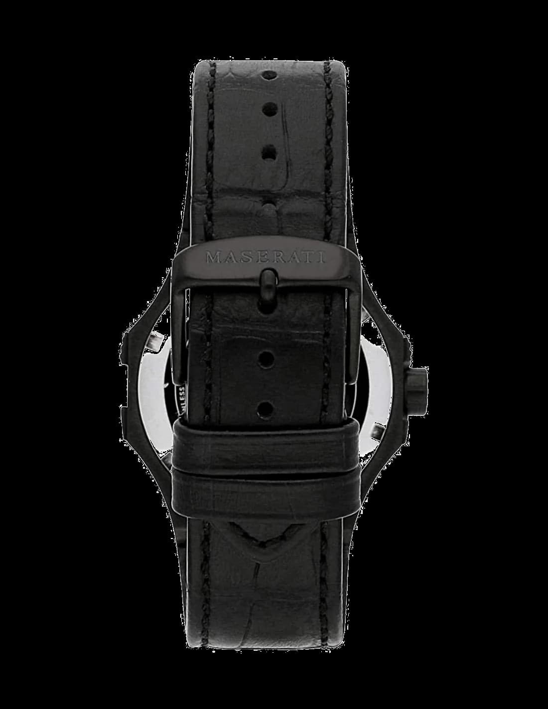 Maserati R8821108027 côté fond de boîtier noir