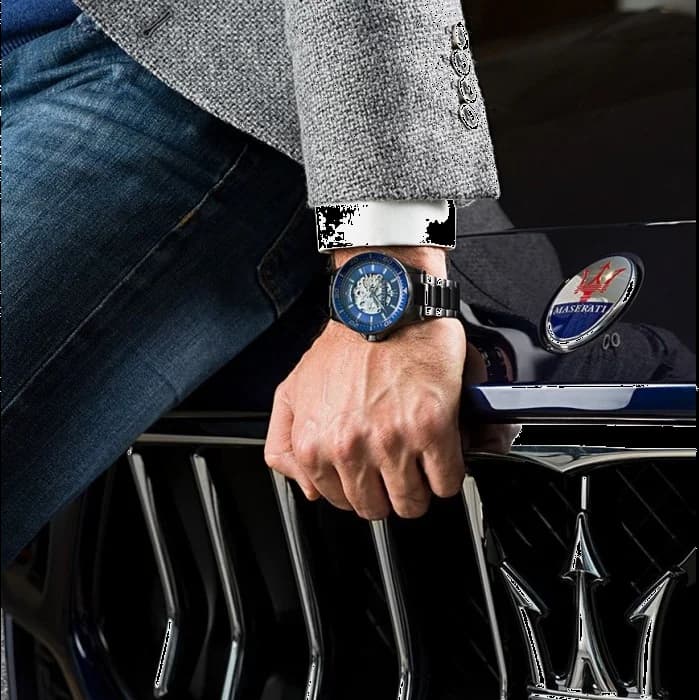 Maillons et fermoir du bracelet acier, Maserati R8823140001