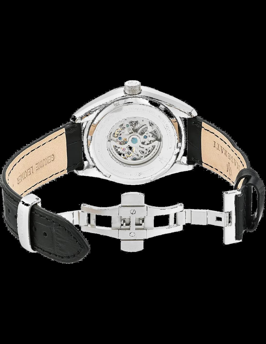 Maserati Traguardo R8871612001 Automatic Skeleton Men's Watch vue 4