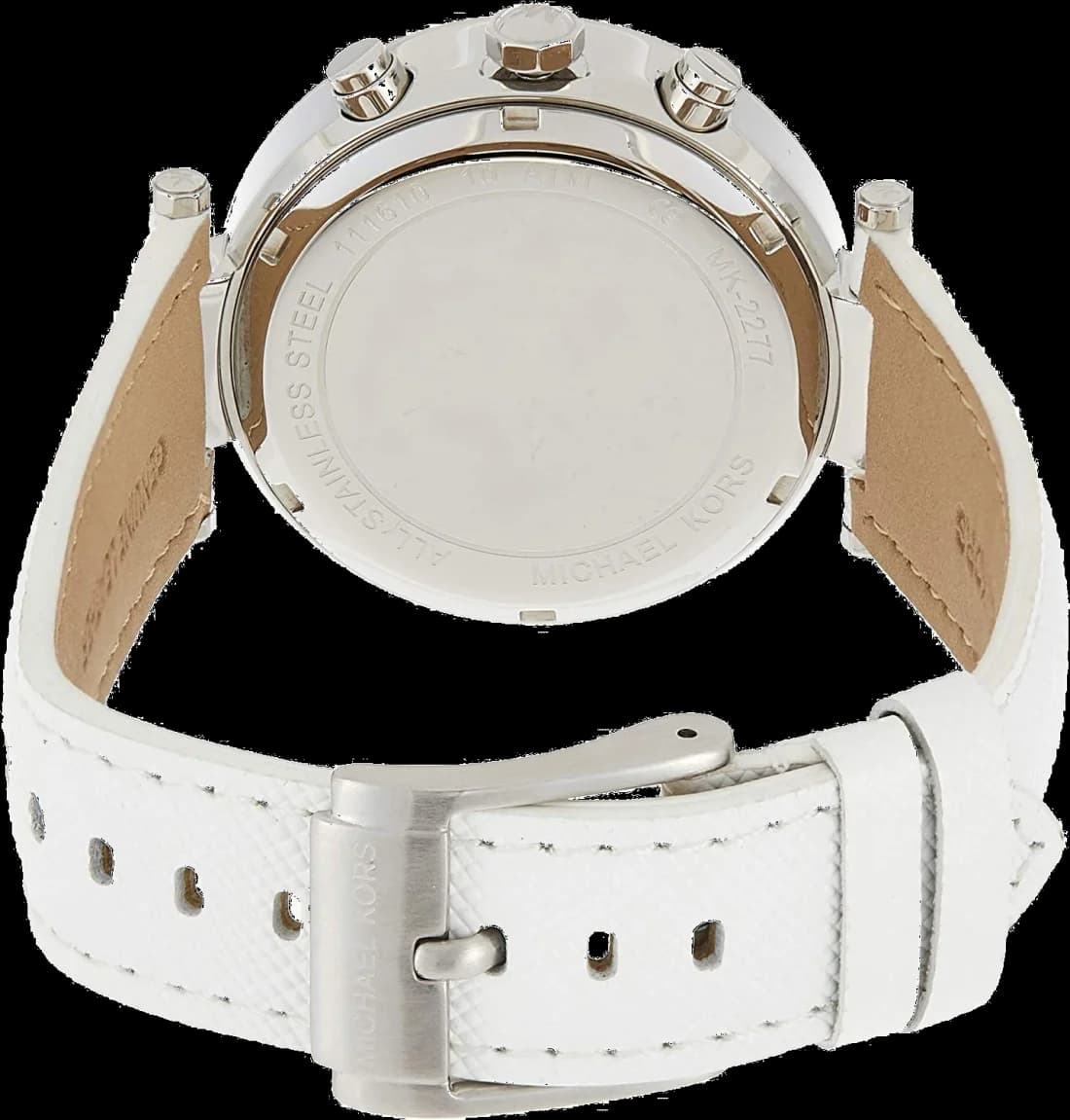 Michael Kors MK2277 côté fond de boîtier argent