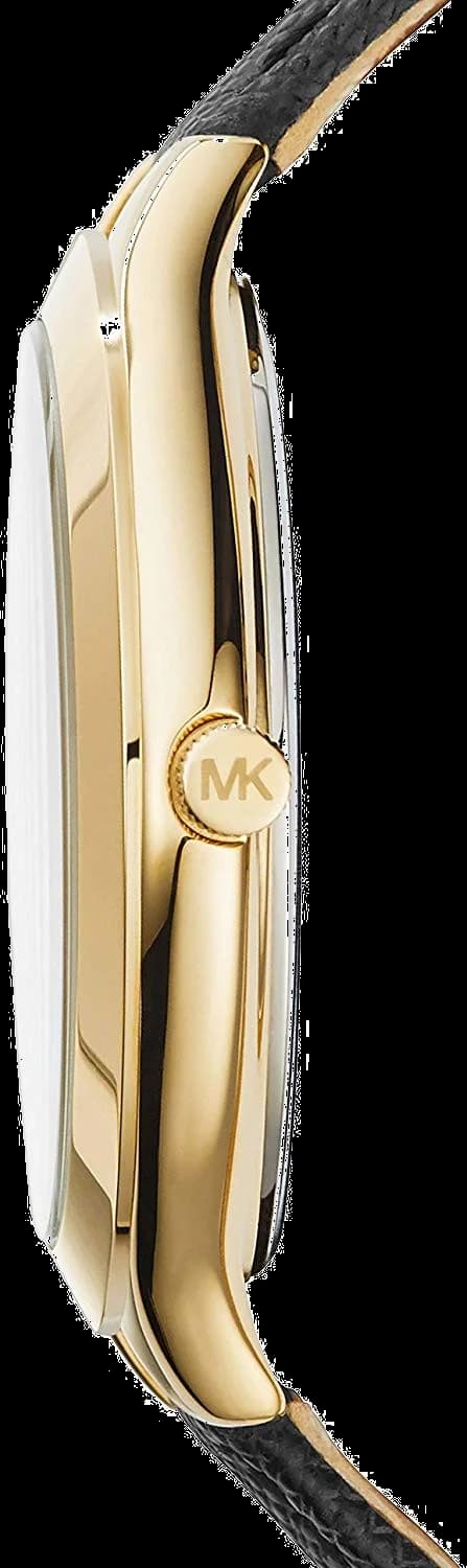 Gros plan sur le cadran or de la Michael Kors MK2392