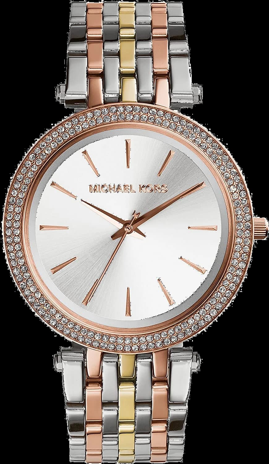 Michael Kors MK3203 vue de côté, bracelet acier