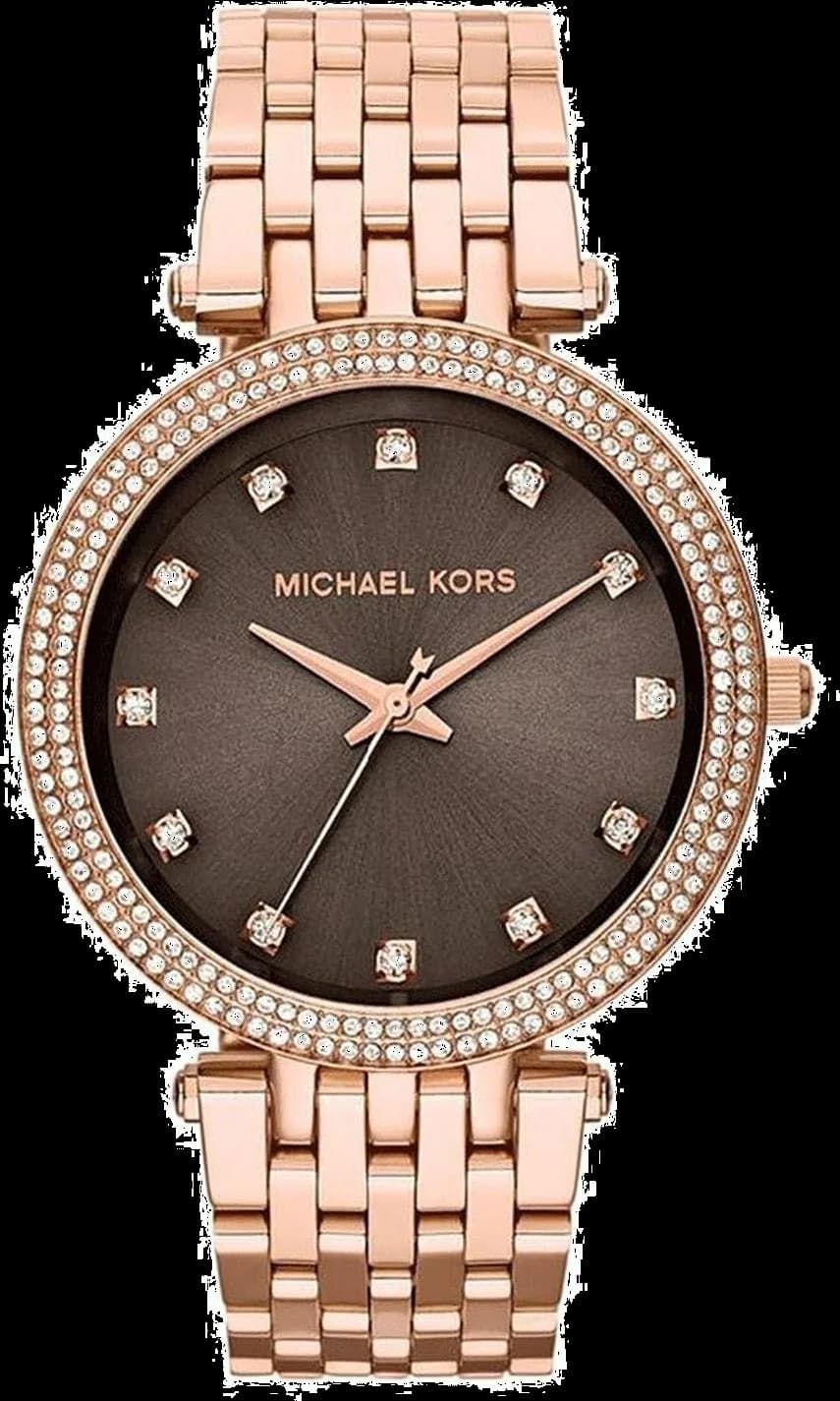 Michael Kors MK3217 vue de côté, bracelet acier