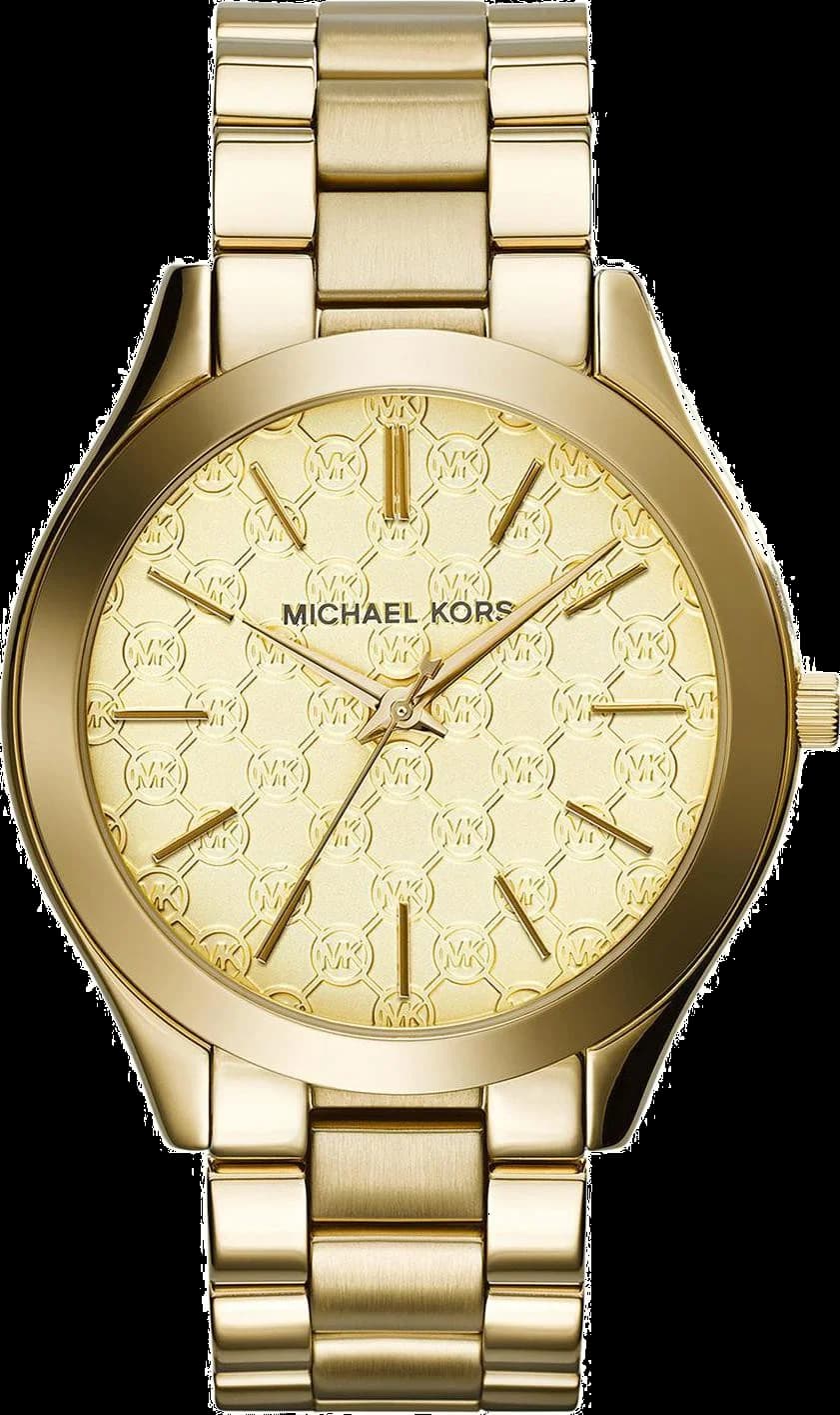 Michael Kors MK3335 vue de côté, bracelet acier