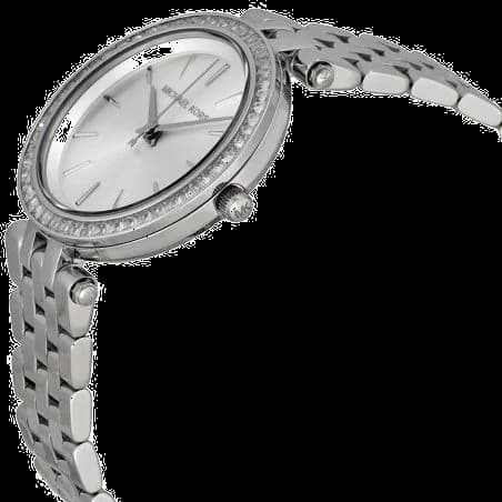Michael Kors MK3364 côté fond de boîtier argent
