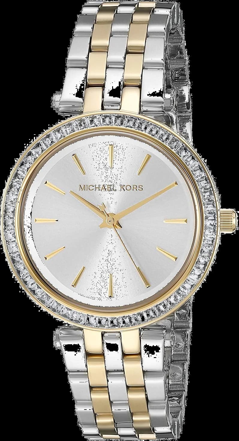 Michael Kors MK3405 vue de côté, bracelet acier