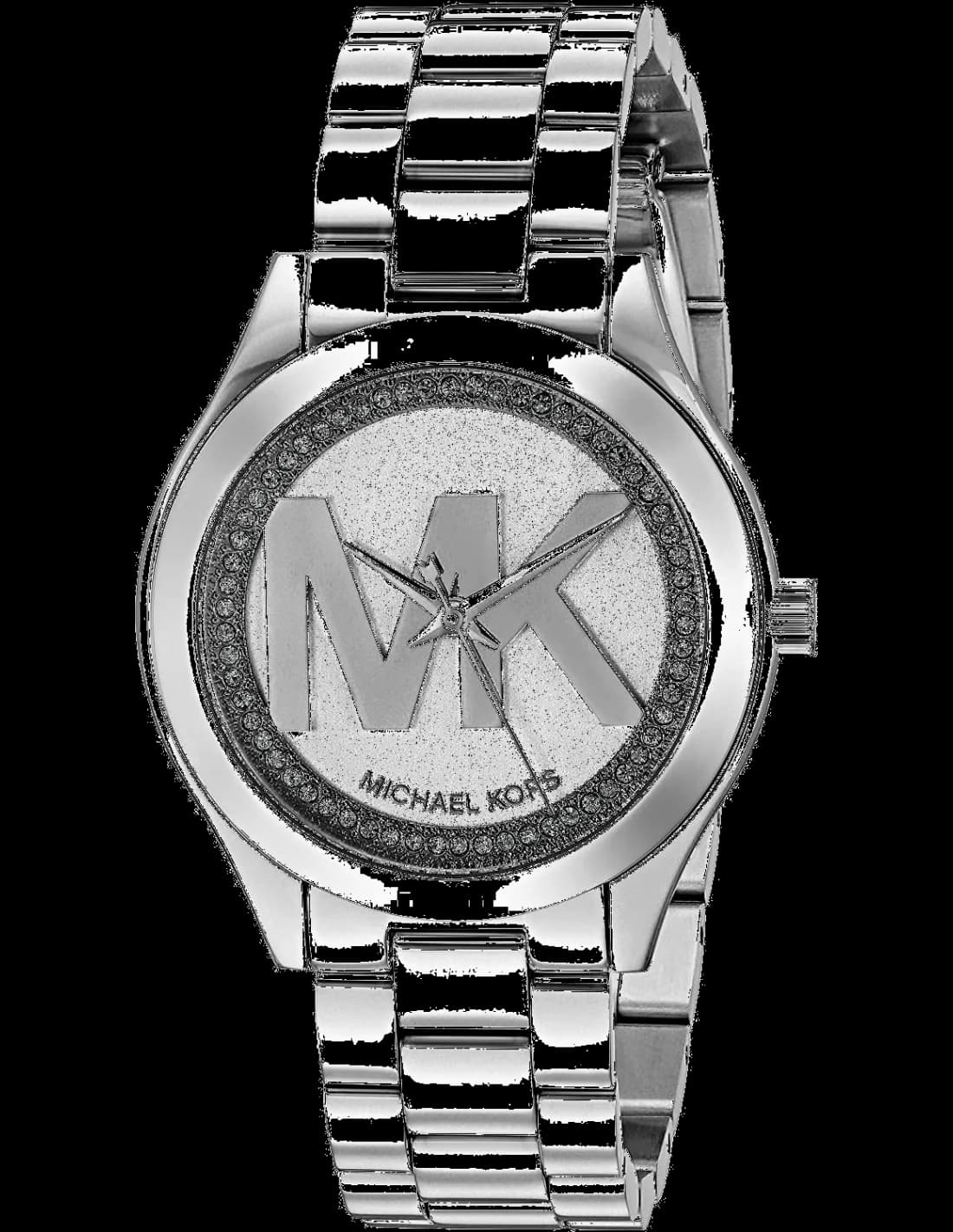 Michael Kors MK3548 vue de côté, bracelet acier