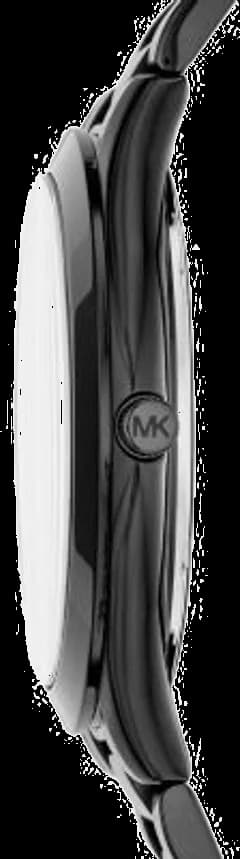 Montre Michael Kors MK3589 en acier inoxydable noir vue 4