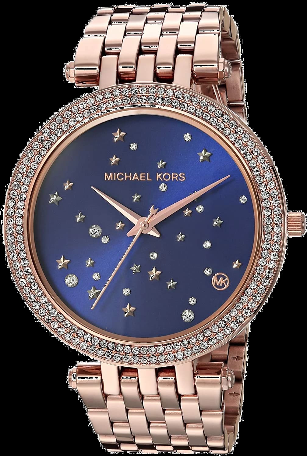 Michael Kors MK3728 vue de côté, bracelet acier