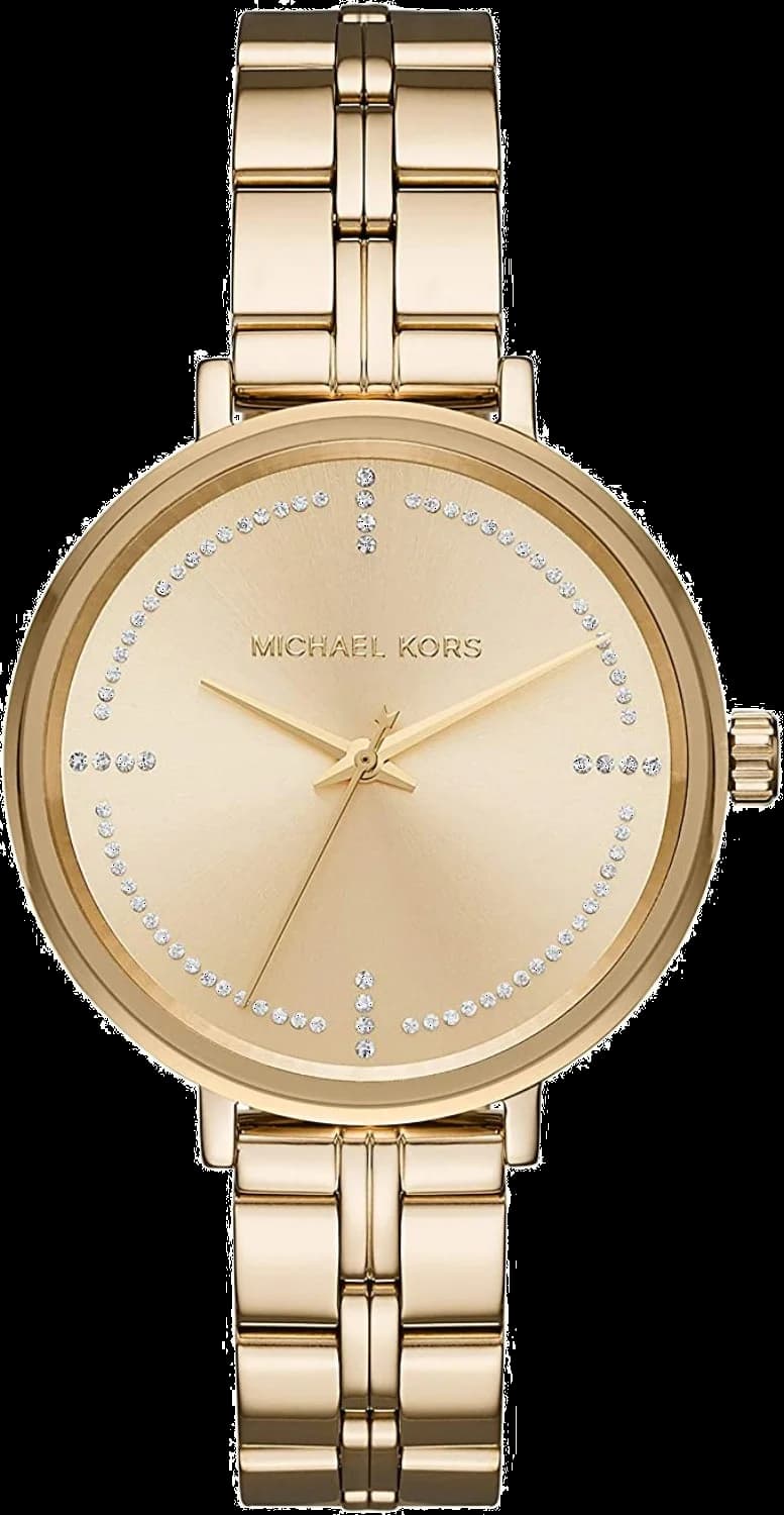 Michael Kors MK3792 vue de côté, bracelet acier