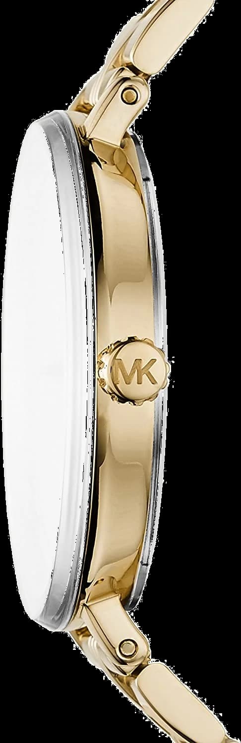 Montre Femme Michael Kors Bridgette MK3792 acier couleur or vue 3