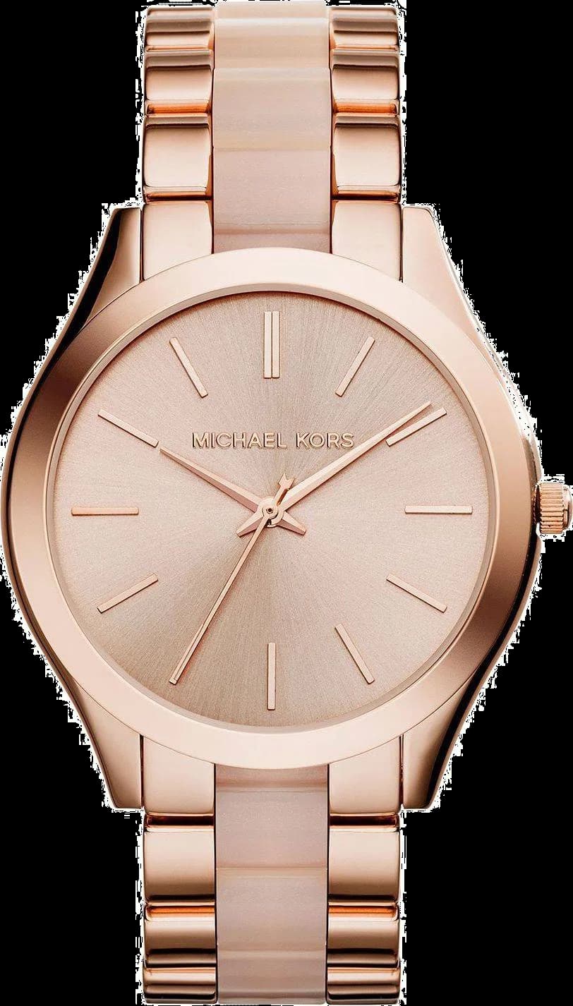 Michael Kors MK4294 vue de côté, bracelet acier
