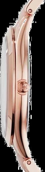 Gros plan sur le cadran or rose de la Michael Kors MK4294
