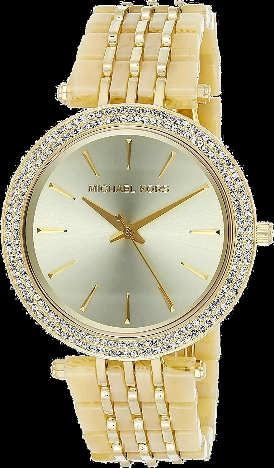 Michael Kors MK4325 vue de côté, bracelet acier