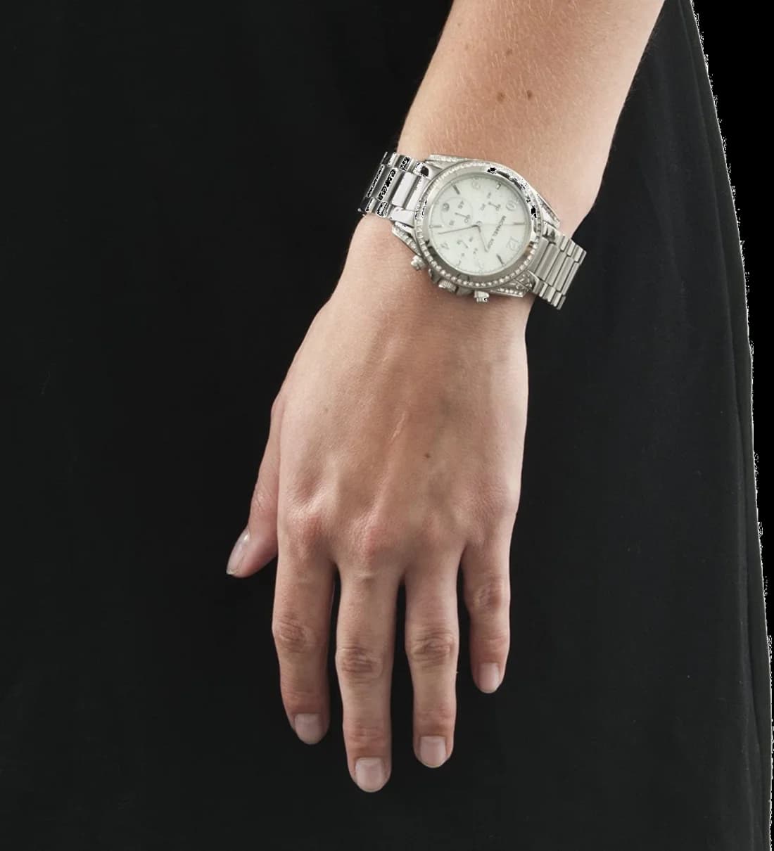 Montre Femme Michael Kors Blair MK5520 Chronomètre sport en acier vue 4