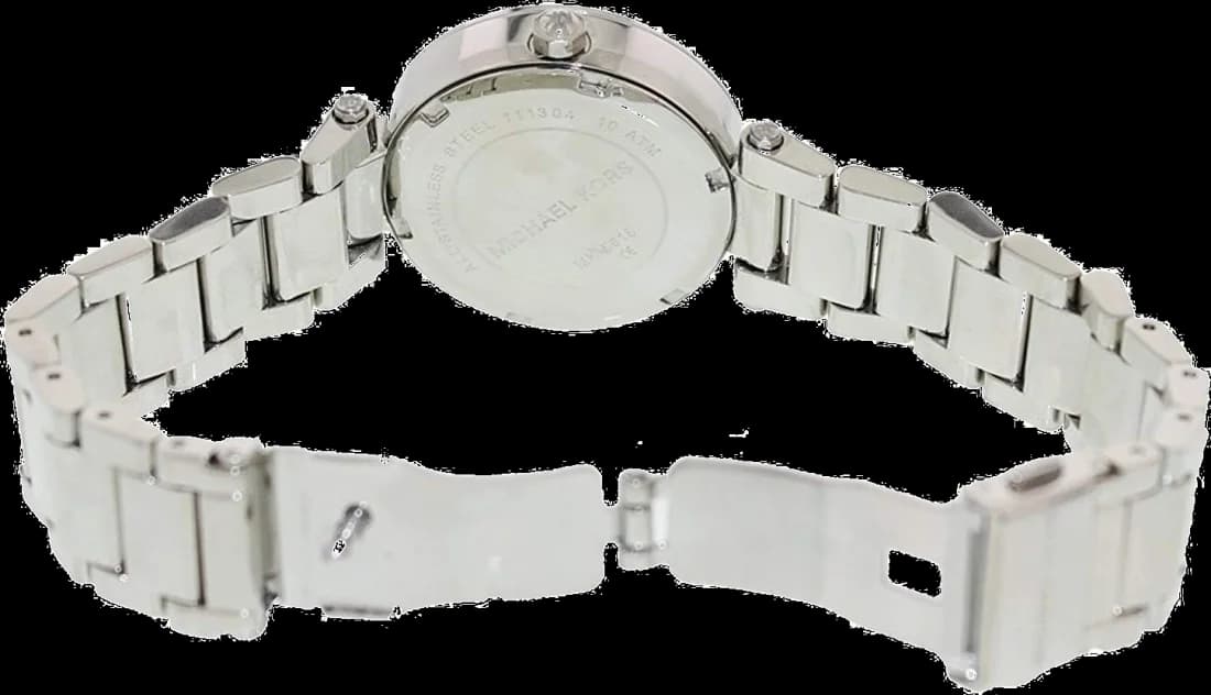 Michael Kors MK5615 côté fond de boîtier argent