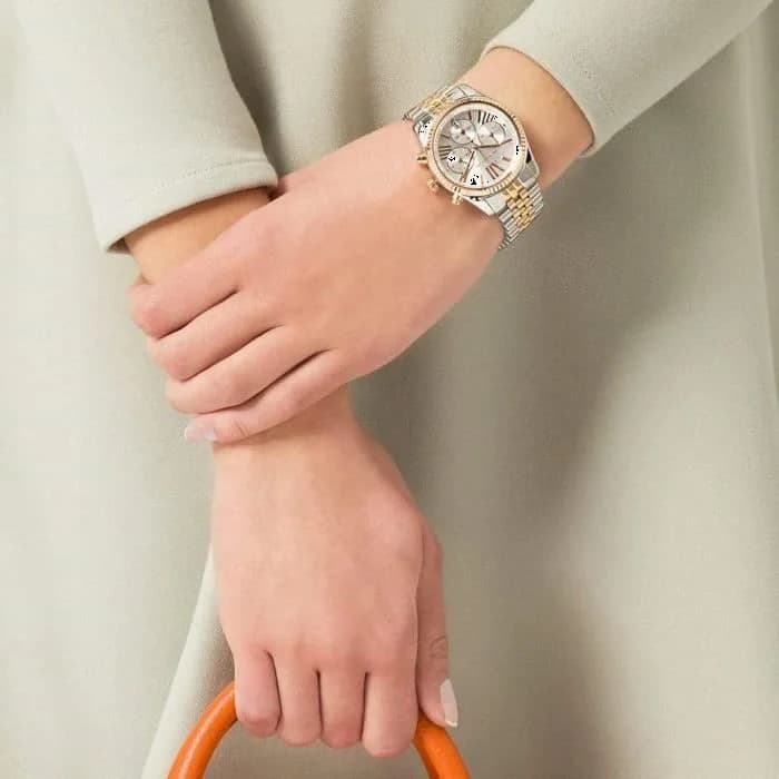 Maillons et fermoir du bracelet acier, Michael Kors MK5735