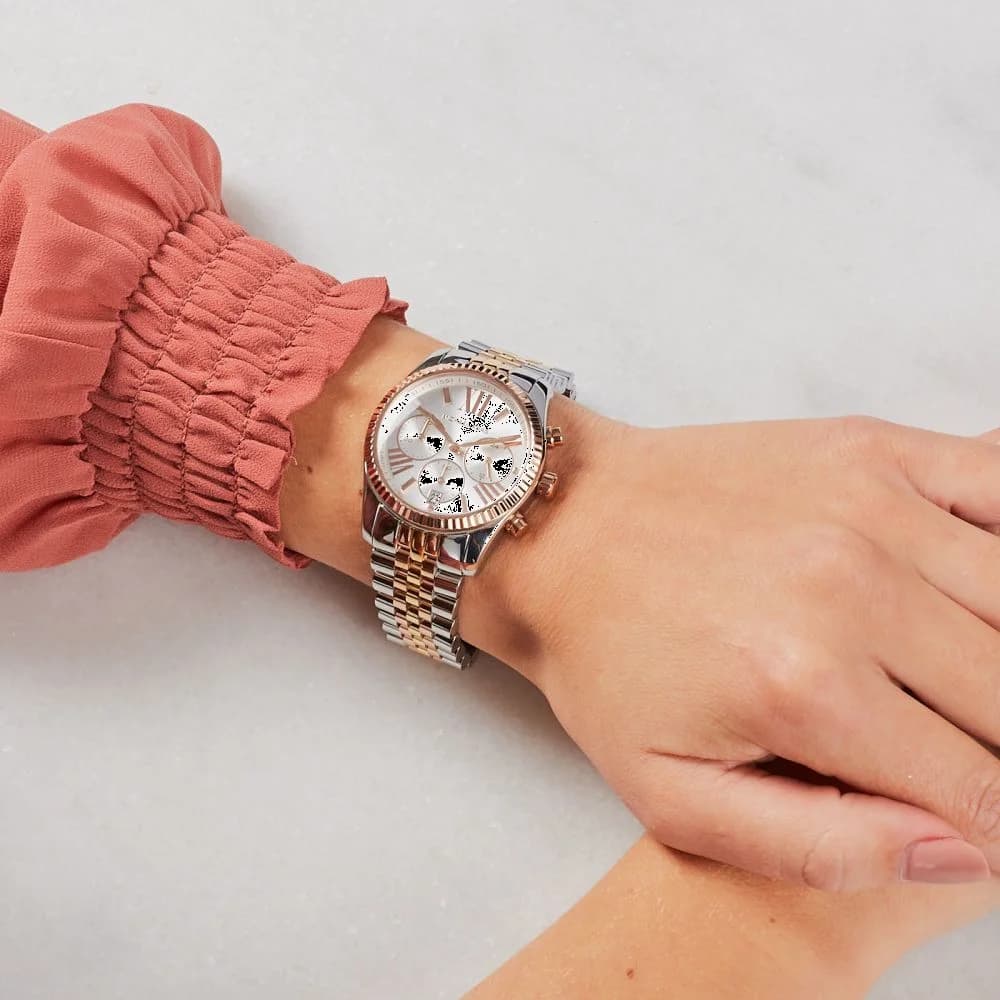 Maillons et fermoir du bracelet acier, Michael Kors MK5735