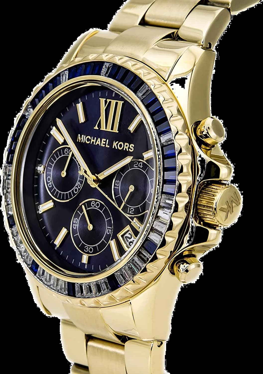 Michael Kors MK5754 côté fond de boîtier or