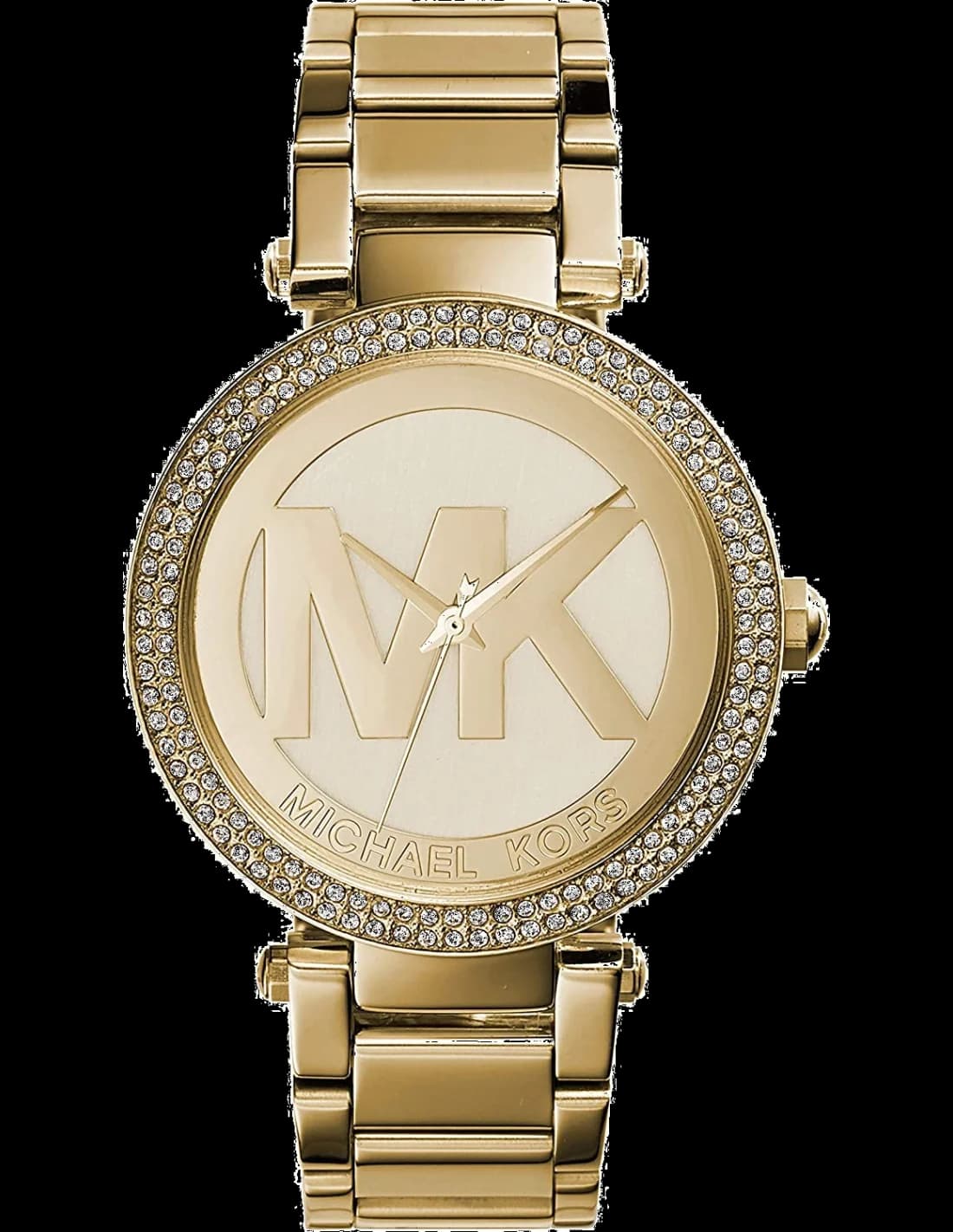 Michael Kors MK5784 vue de côté, bracelet acier