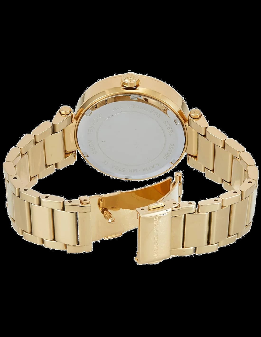 Michael Kors MK5784 côté fond de boîtier or
