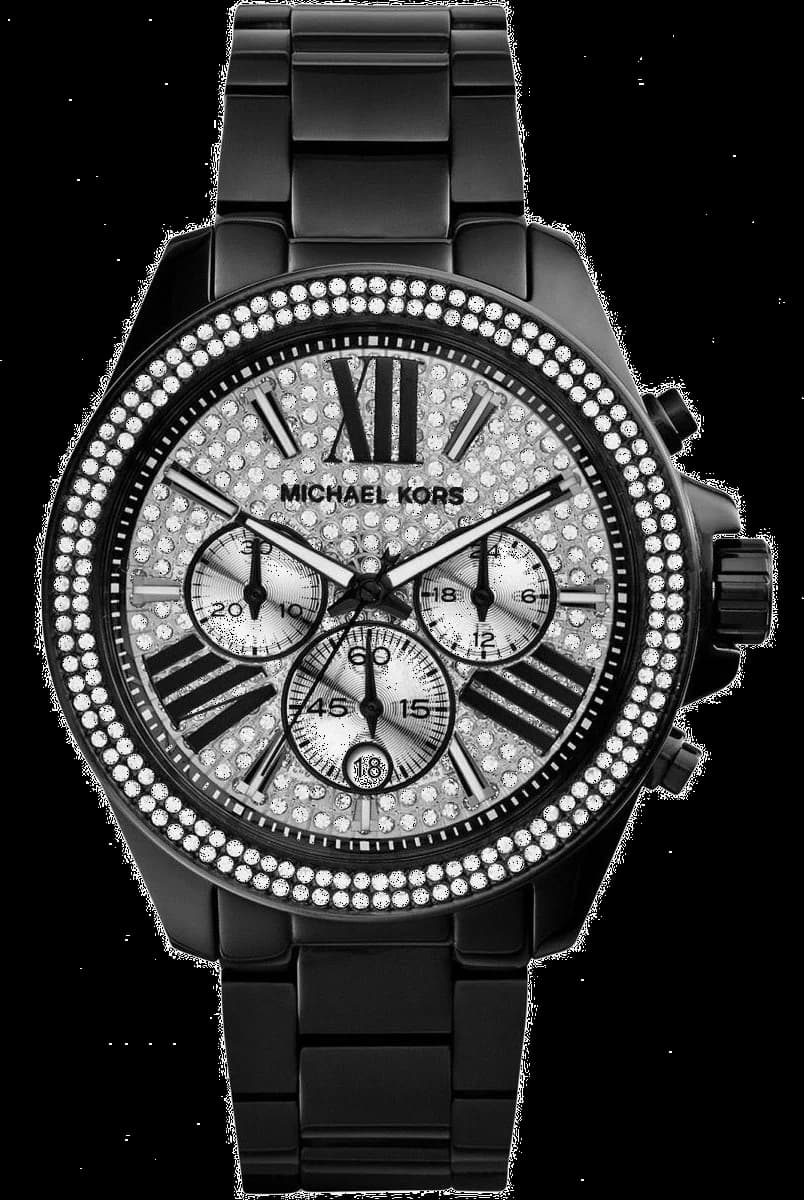Michael Kors MK6059 vue de côté, bracelet acier