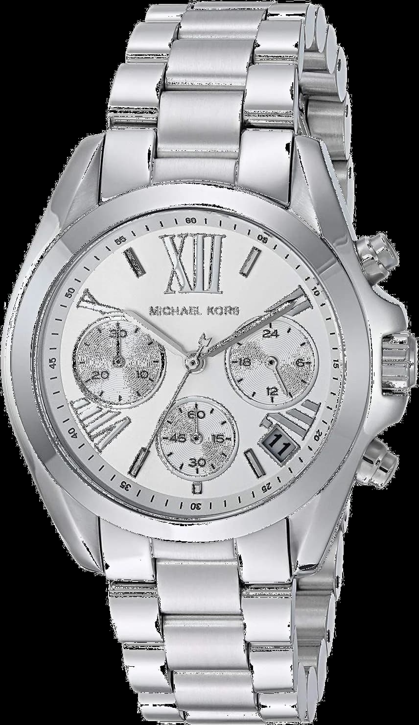 Michael Kors MK6174 vue de côté, bracelet acier