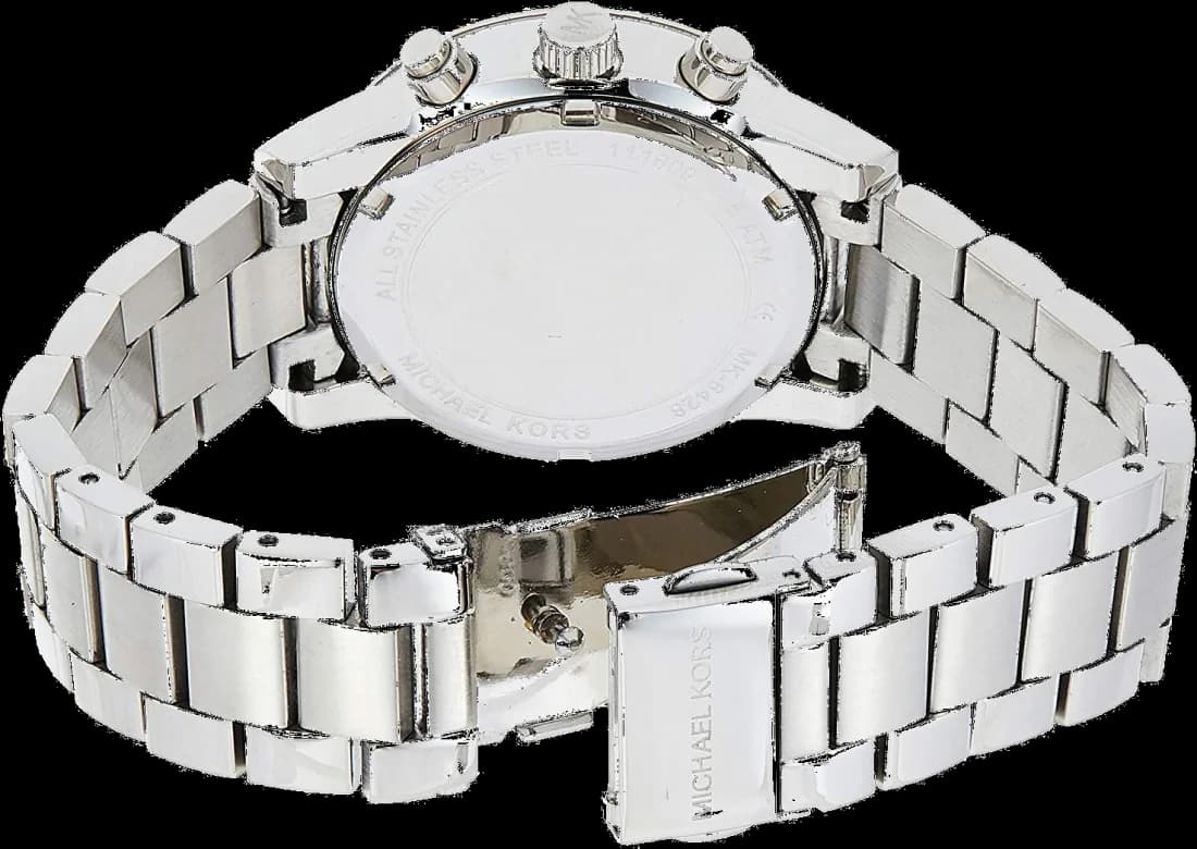 Montre Femme Michael Kors MK6428 Ritz Argentée à Maillons vue 4