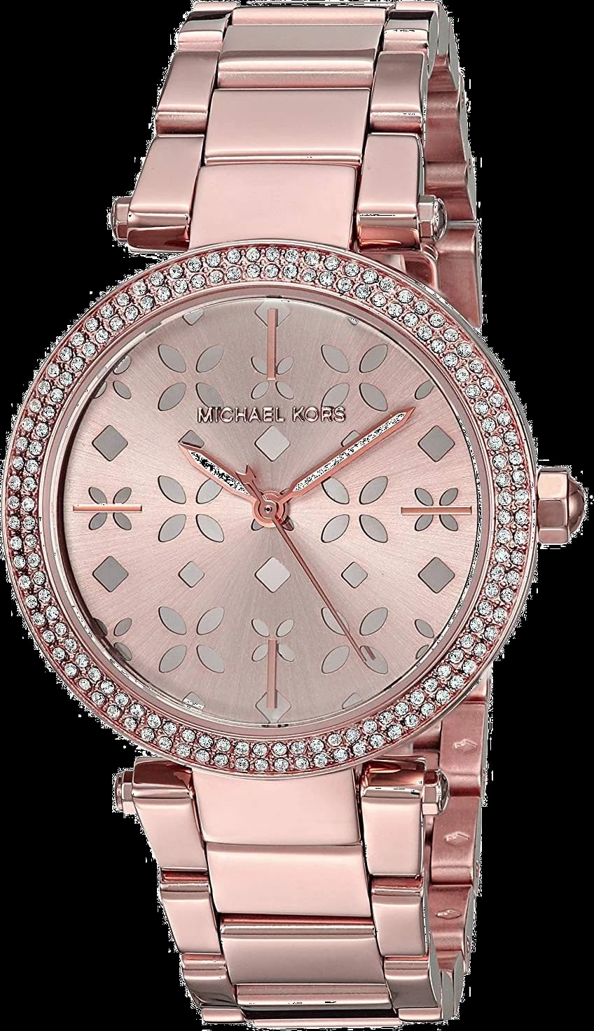 Michael Kors MK6470 vue de côté, bracelet acier