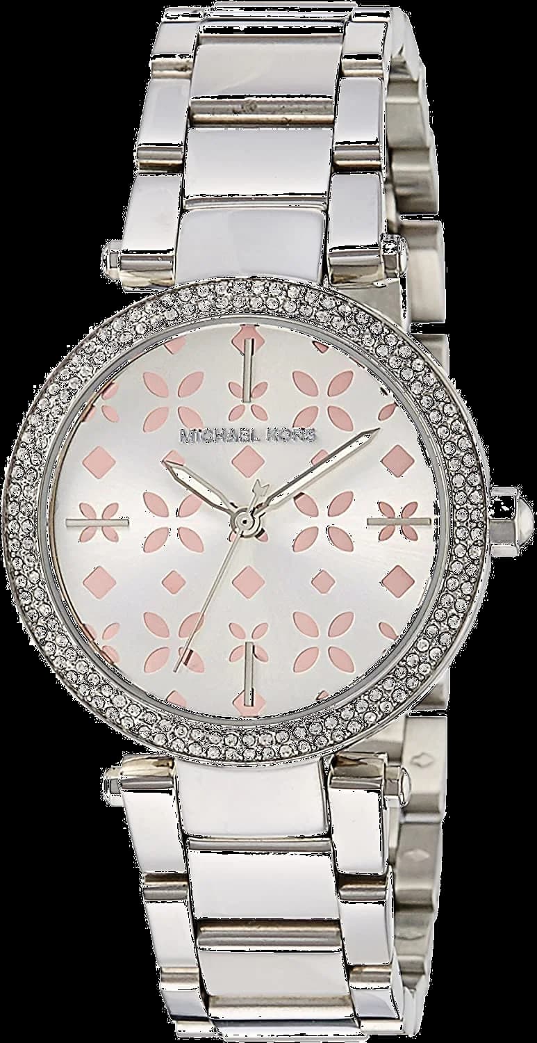 Michael Kors MK6483 vue de côté, bracelet acier