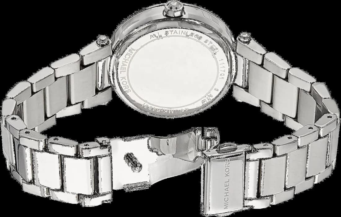 Montre Michael Kors MK6483 Parker en Acier Bicolore et Cristaux vue 4