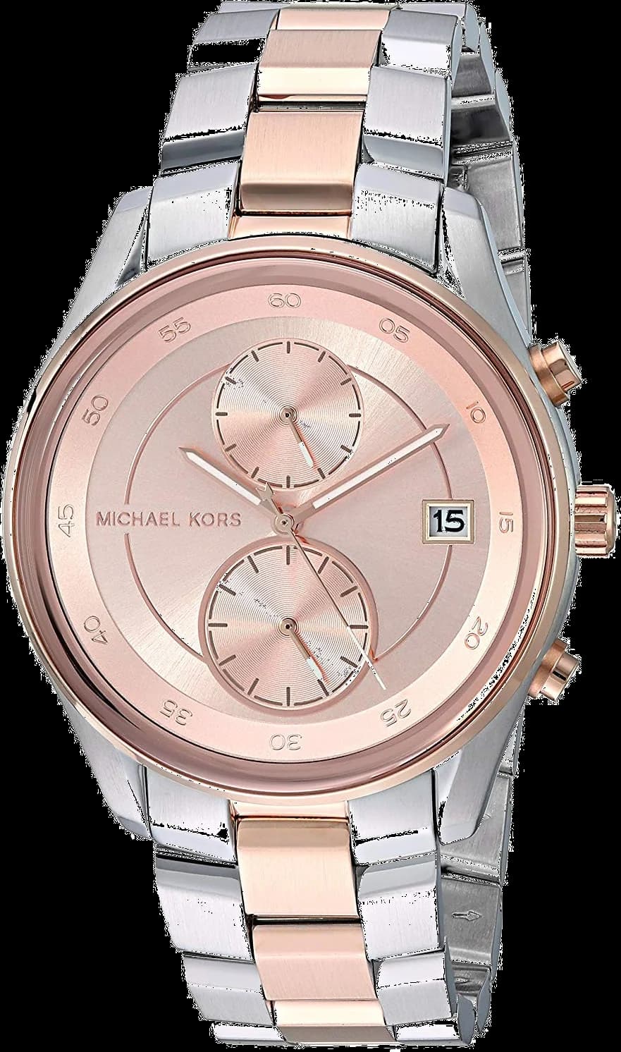 Montre Femme Michael Kors  MK6498 Or Rose vue 2