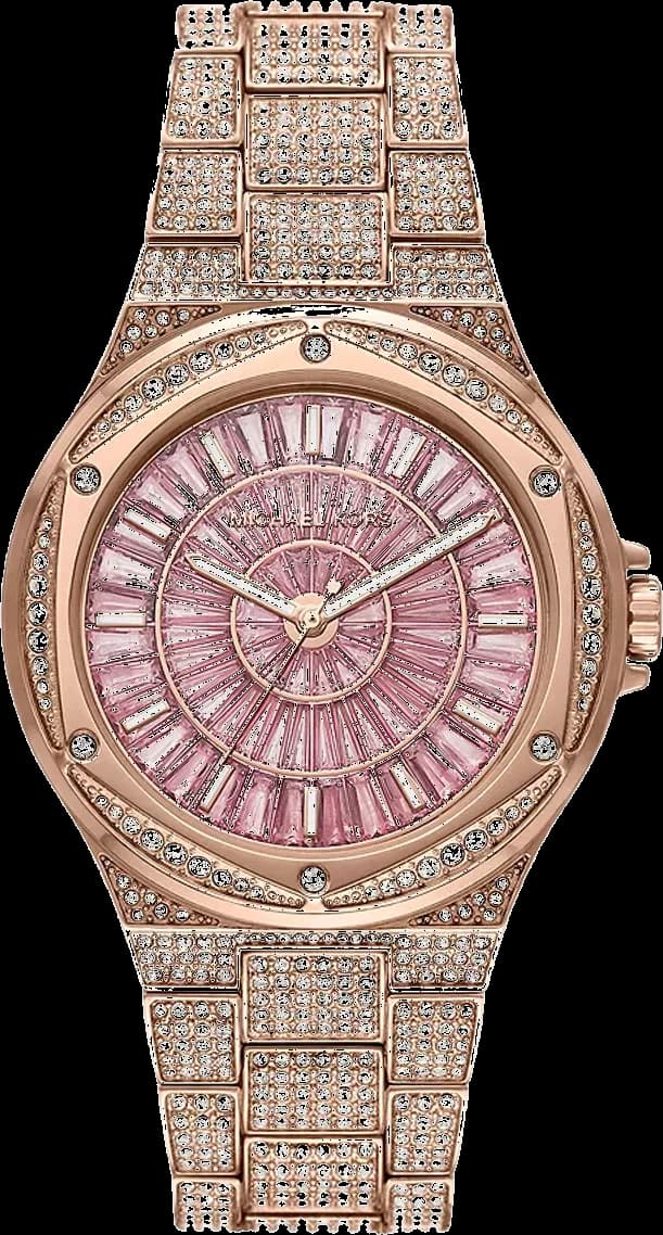 Michael Kors MK6992 vue de côté, bracelet acier