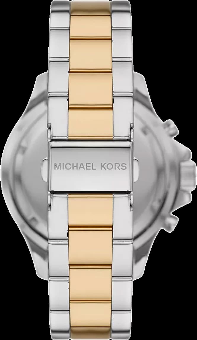 Michael Kors MK7209 côté fond de boîtier argent