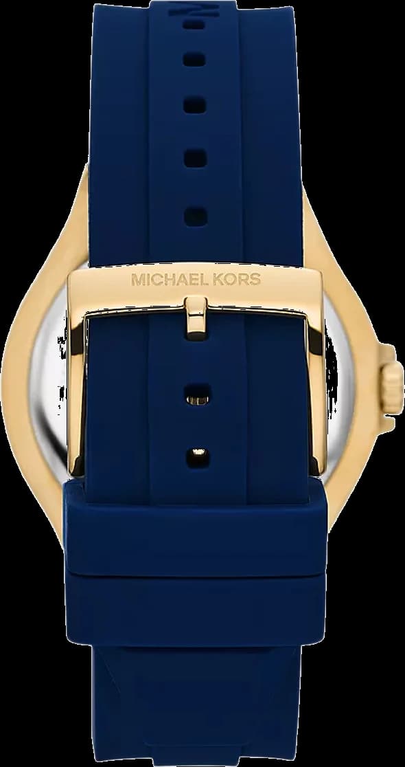 Gros plan sur le cadran blanc de la Michael Kors MK7333